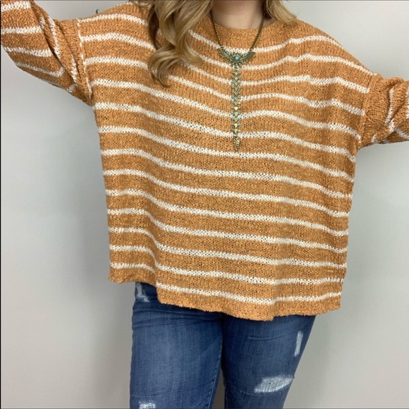 Easel | Striped Sweater W16 - Picture 8 of 8